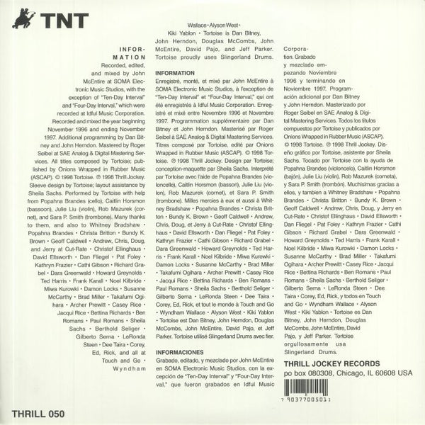 Tortoise - Tnt [Thrill Jockey] LPx2 THRILL050LP - plugd