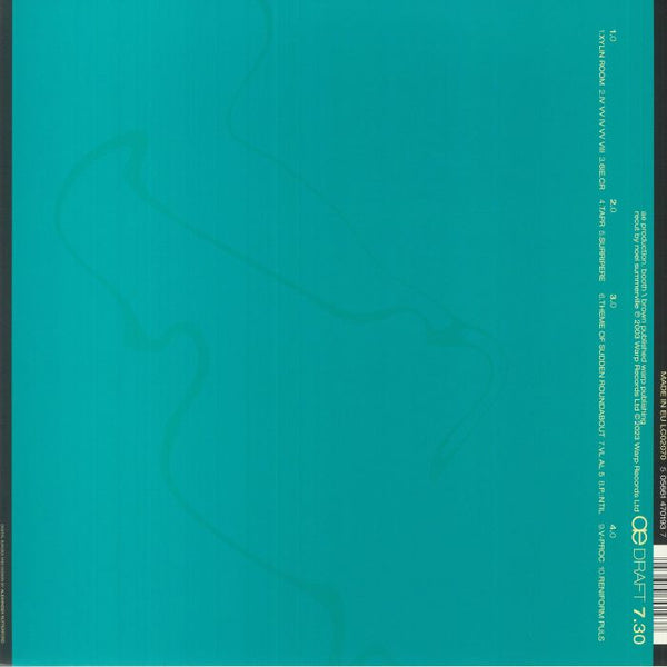 欧2LP Autechre Draft 7.30 WARPLP111r Warp Records /00660 Autechre - Draft 7.30. AE_STORE.