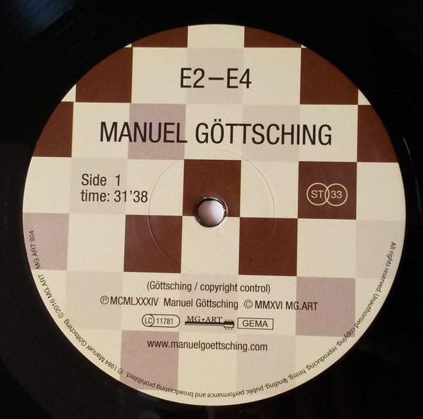 Manuel Gottsching - E2-E4 [Mg.Art] Vinyl MGART904 - plugd