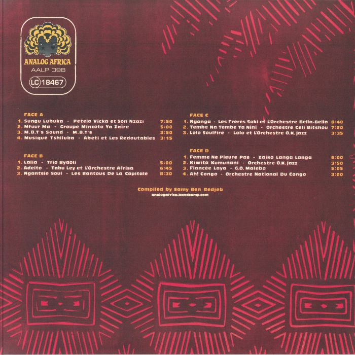 Congo Funk! Sound Madness From The Shores Of The Mighty Congo River (Kinshasa/Brazzaville 1969-1982)