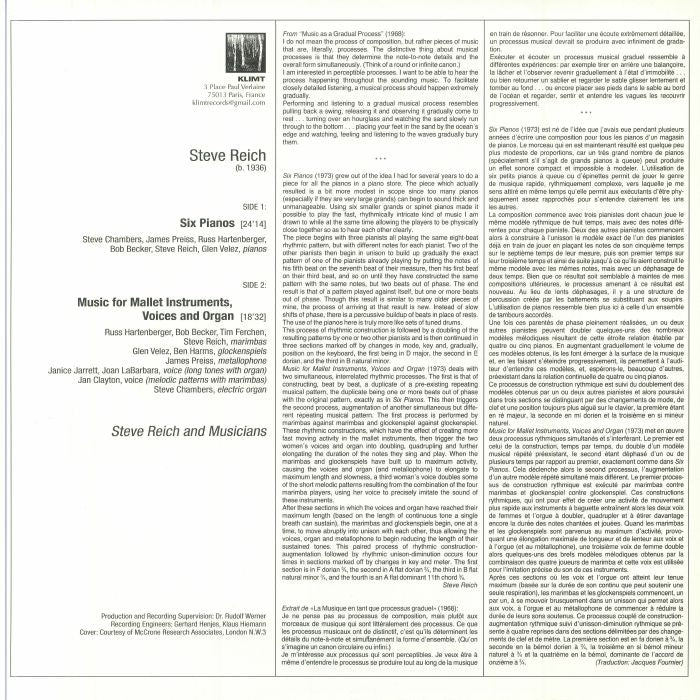 Six Pianos / Music For Mallet