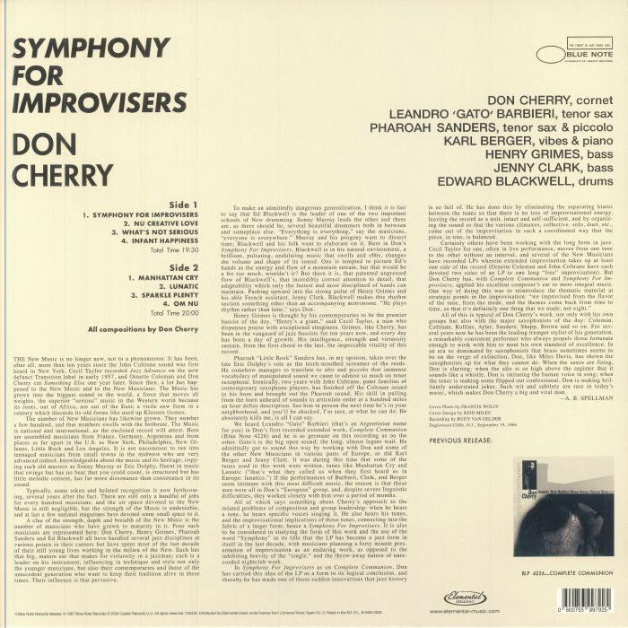 Symphony For Improvisers