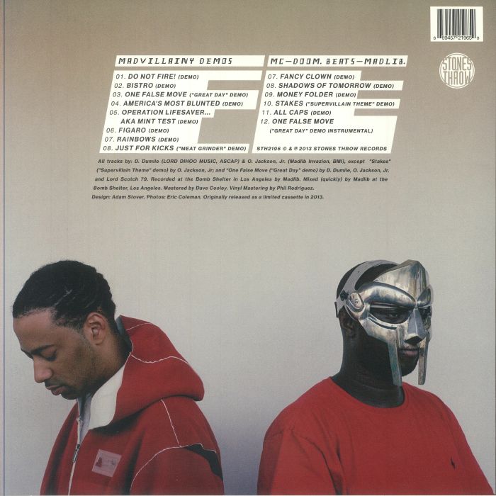 Madvillainy Demos
