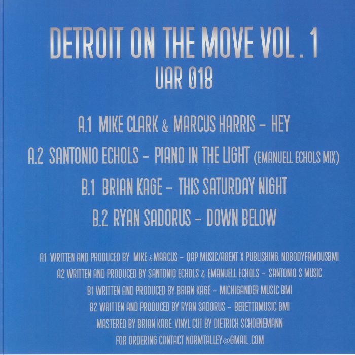 Detroit On The Move Vol.1