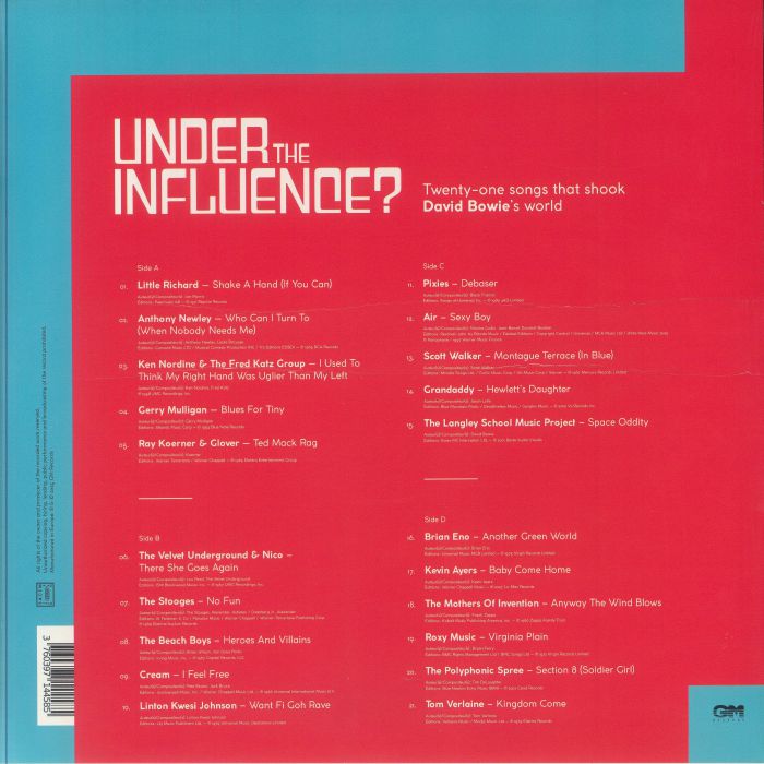 David Bowie / Under The Influence?