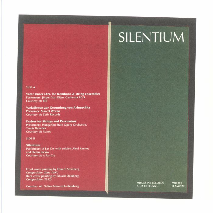 Silentium (Coloured Vinyl)