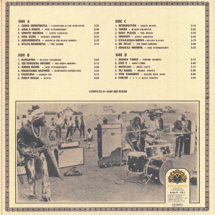 Roots Rocking Zimbabwe - The Modern Sound Of Harare‘ Townships 1975-1980