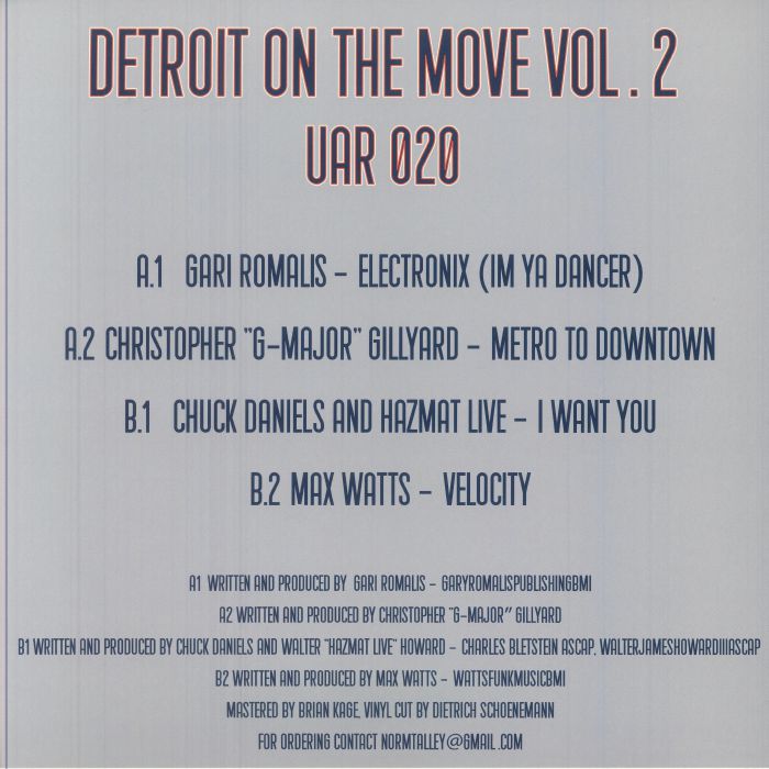 Detroit On The Move Vol.2