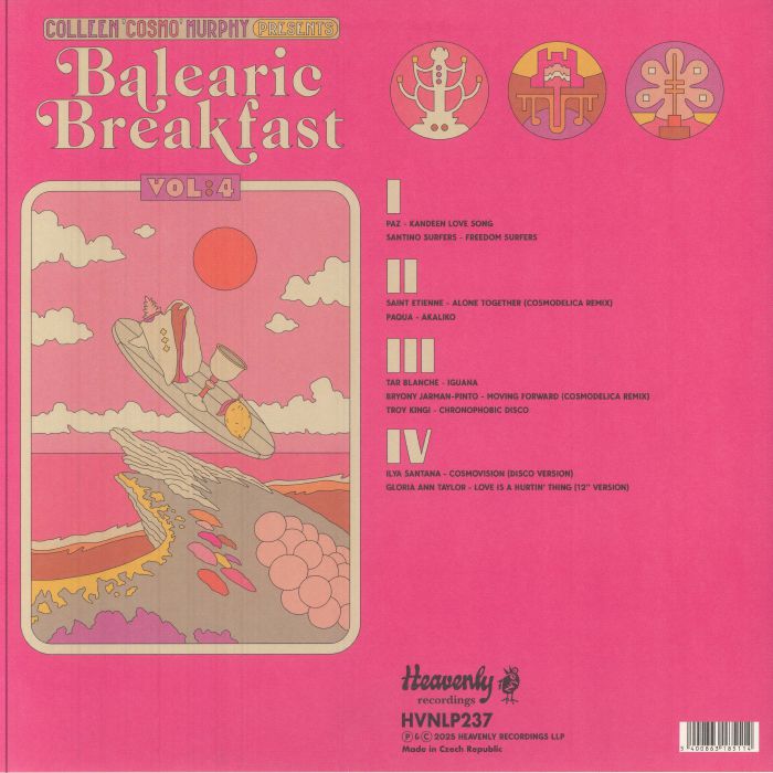 Colleen ‘Cosmo’ Murphy Presents ‘Balearic Breakfast’ Volume 4