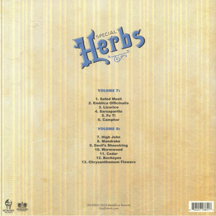 Metal Fingers Presents: Special Herbs Vol. 7 & 8