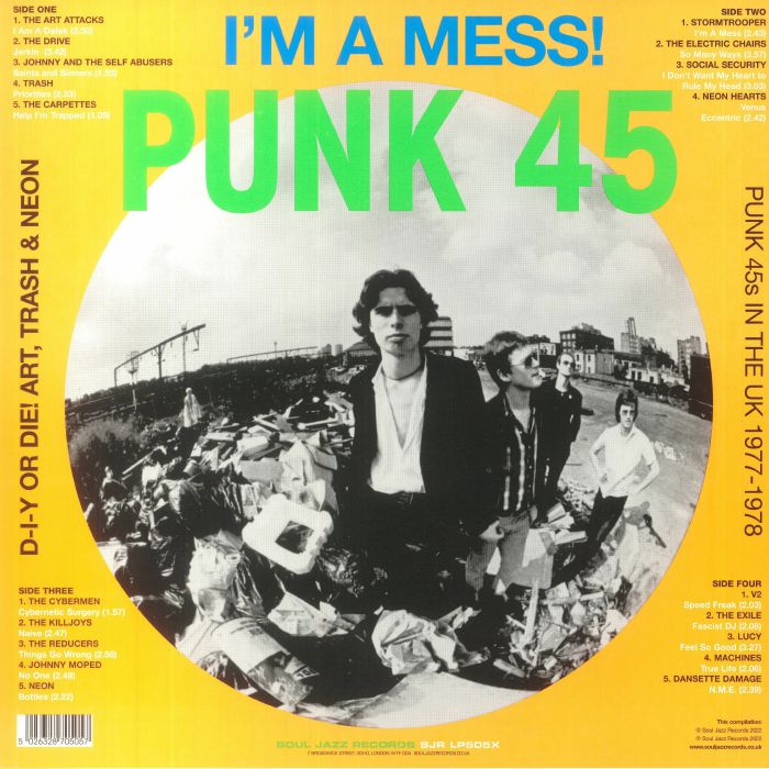 Punk 45: I&#39;m A Mess! D-I-Y Or Die! Art, Trash