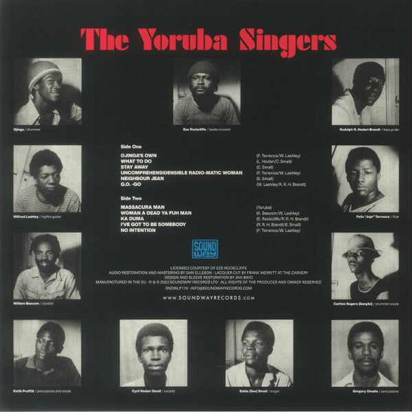Yoruba Singers - Ojingas Own [Soundway] LP SNDWLP170 - plugd