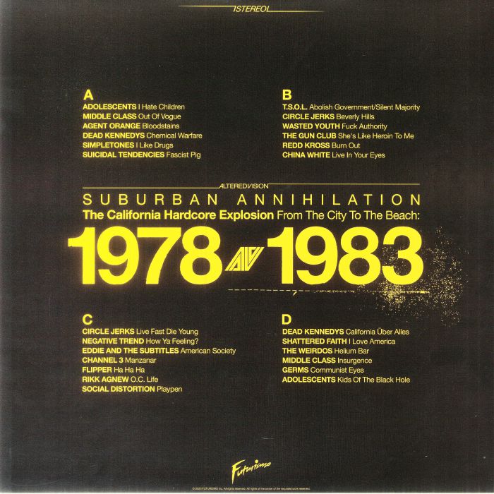 Suburban Annihilation: The California Hardcore Explosion 1978-1983