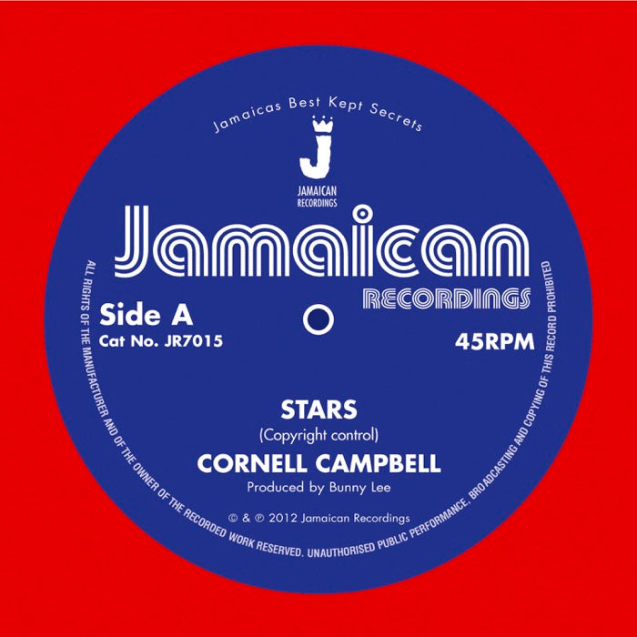 Cornel Campbell - Stars / Version [Jamaican Recordings] 7