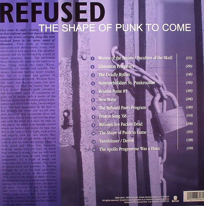 Refused-Shape Of Punk To Come