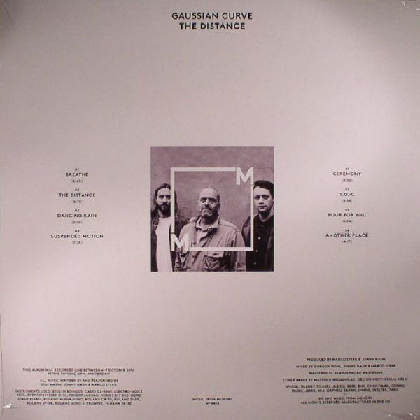 Gaussian Curve - The Distance [Music From Memory] LP MFM018 - plugd