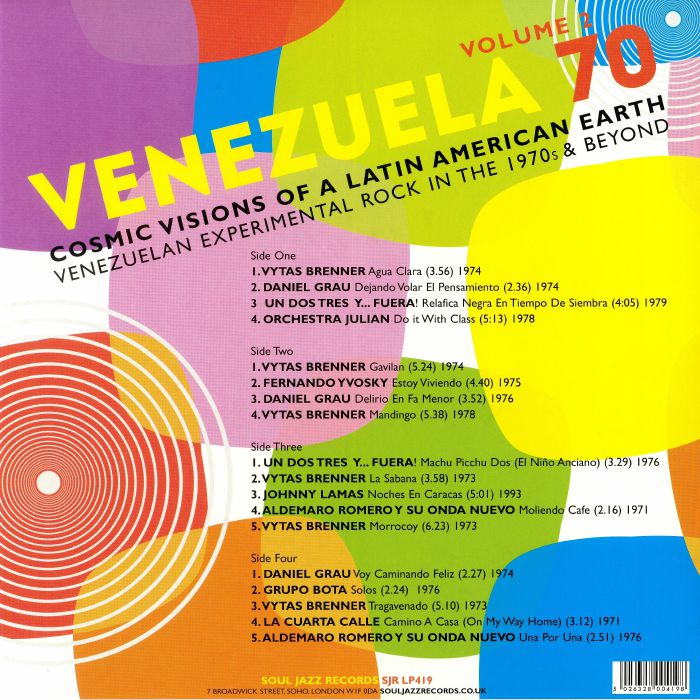 Venezuela 70 Vol.2 - Cosmic Visions Of A Latin