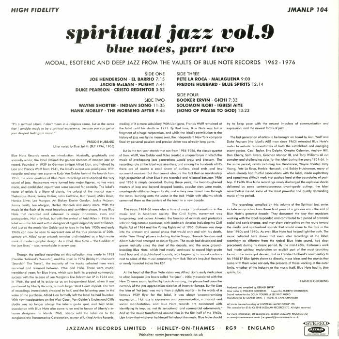 Spiritual Jazz 9: Blue Notes, Part 2