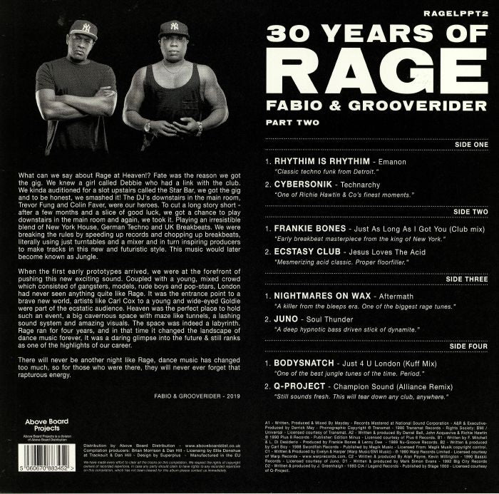 30 Years Of Rage Part 2
