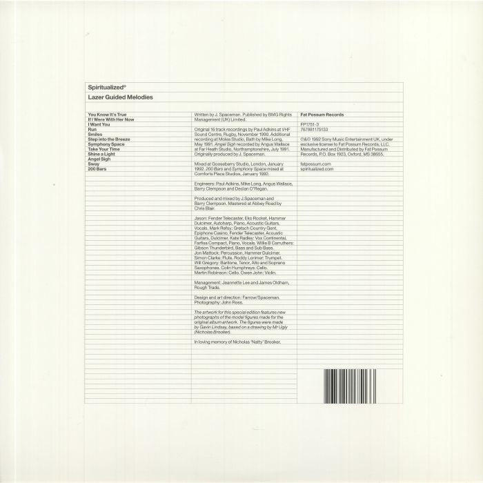 Lazer Guided Melodies (white vinyl)