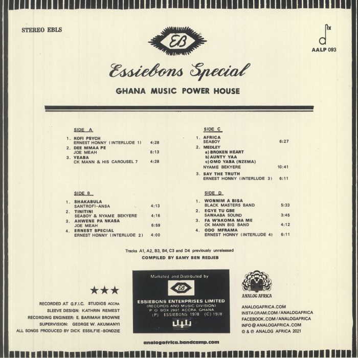 Essiebons Special 1973 - 1984