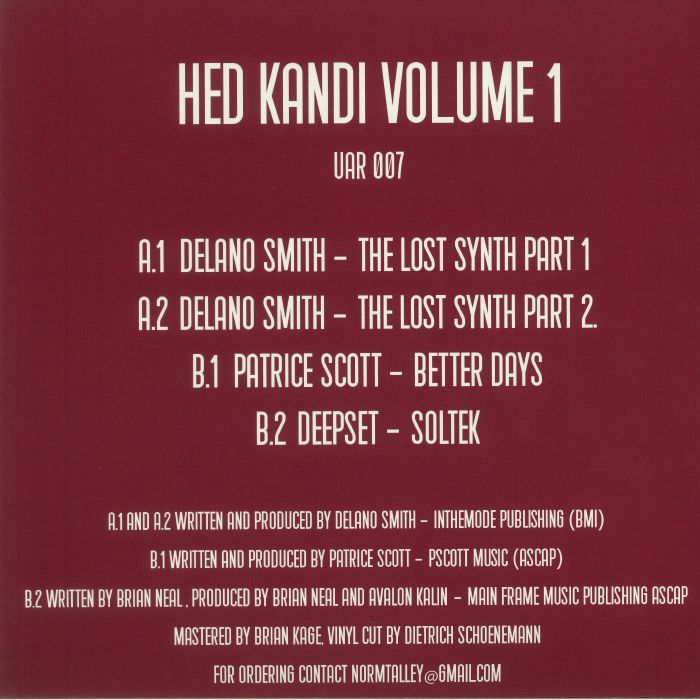 Hed Kandi Vol.1