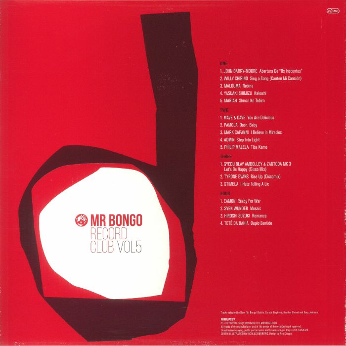 Mr Bongo Record Club Volume Five