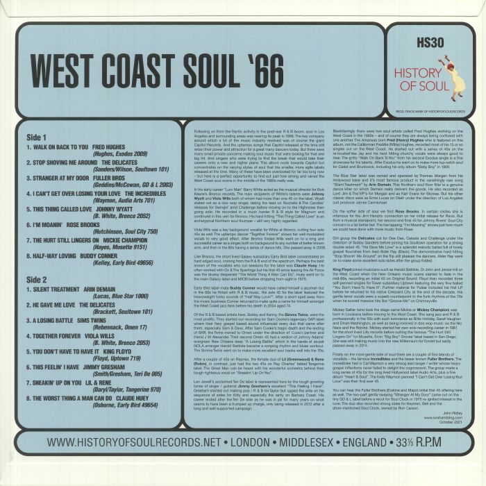 West Coast Soul &#39;66