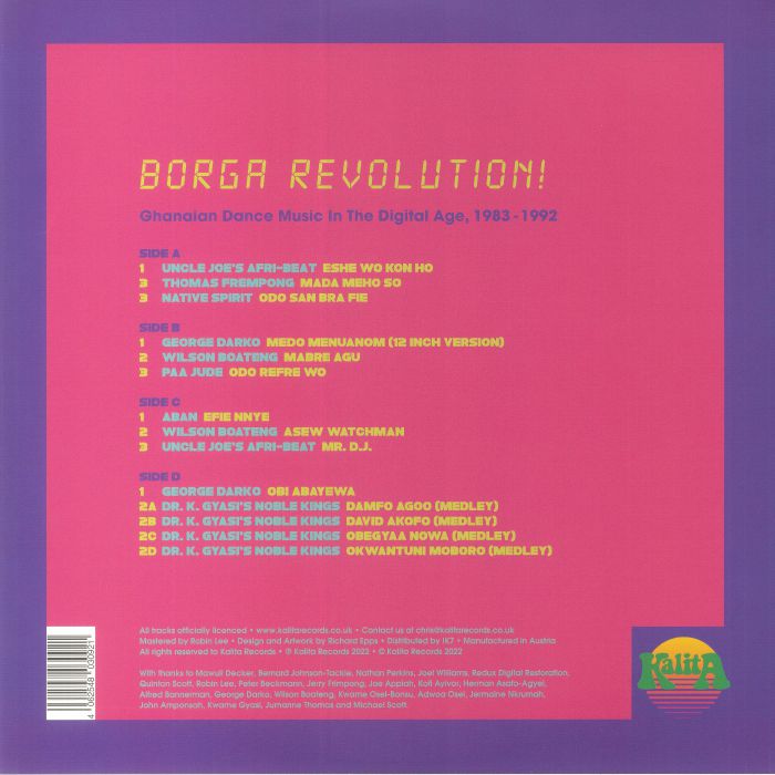 Borga Revolution! Ghanaian Music In The Digital Age, 1983 - 1992 (Volume 1)