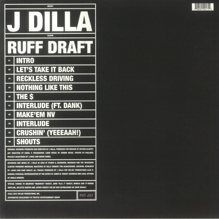 Ruff Draft: Dilla’s Mix